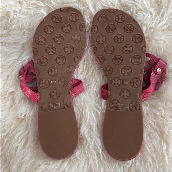 Tory Burch Logo Sandals - Picture 3 of 6